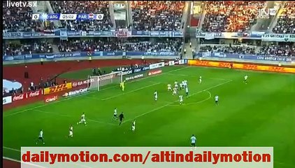 Otamendi Fantastic Chance Argentina vs Paraguay
