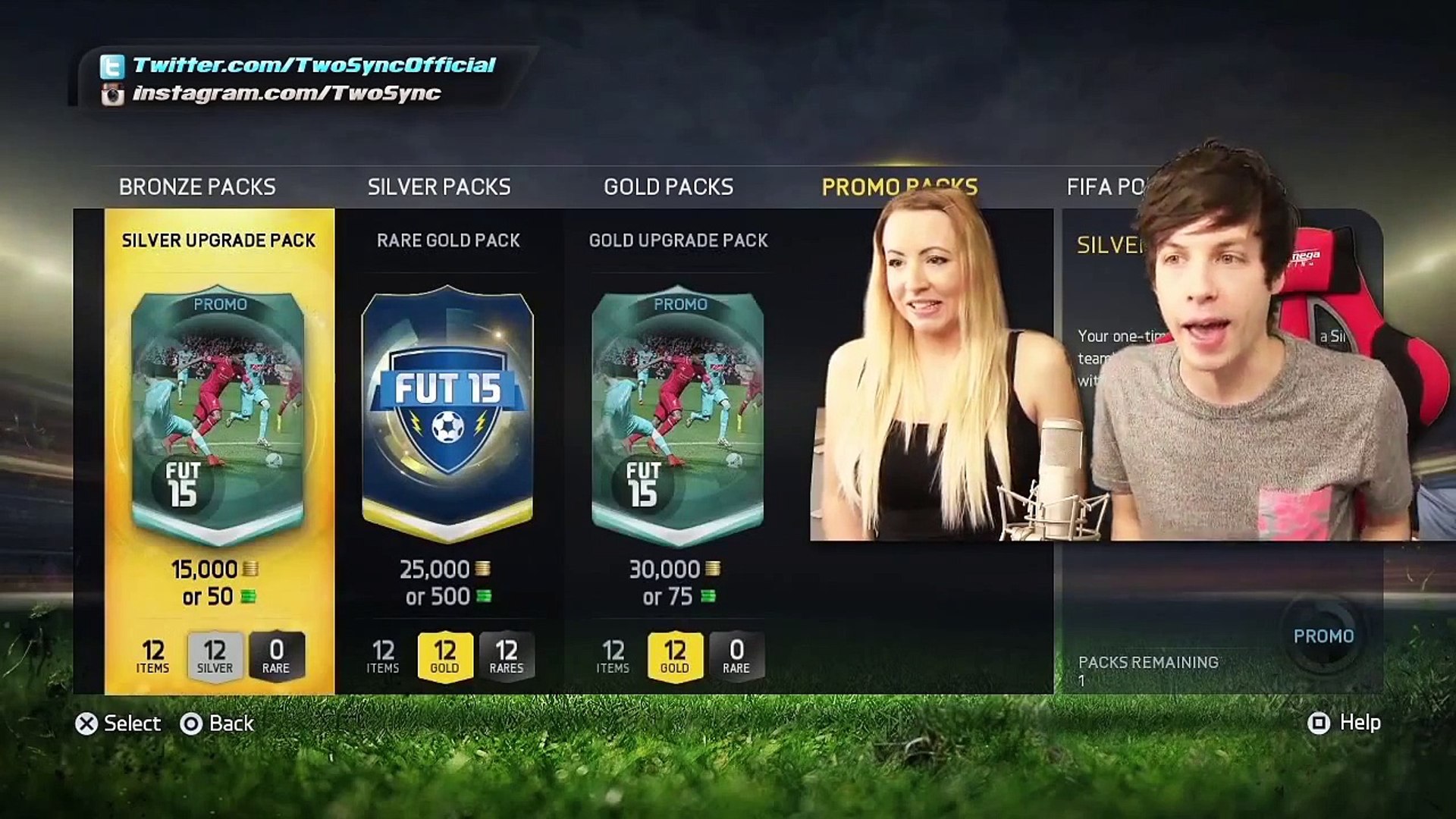 TOTS RONALDO PACKED BY OUR SISTER!! FIFA 15 PACK OPENING #TWOSYNC - video  Dailymotion