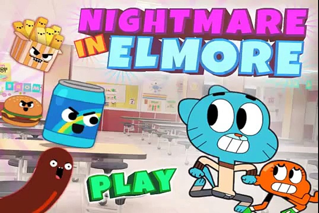 The Amazing World of Gumball Nightmare In Elmore Gameplay , Cartoon Games , Full English