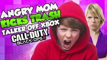 ANGRY MOM KICKS TRASH TALKER OFF XBOX (B02 TROLLING)