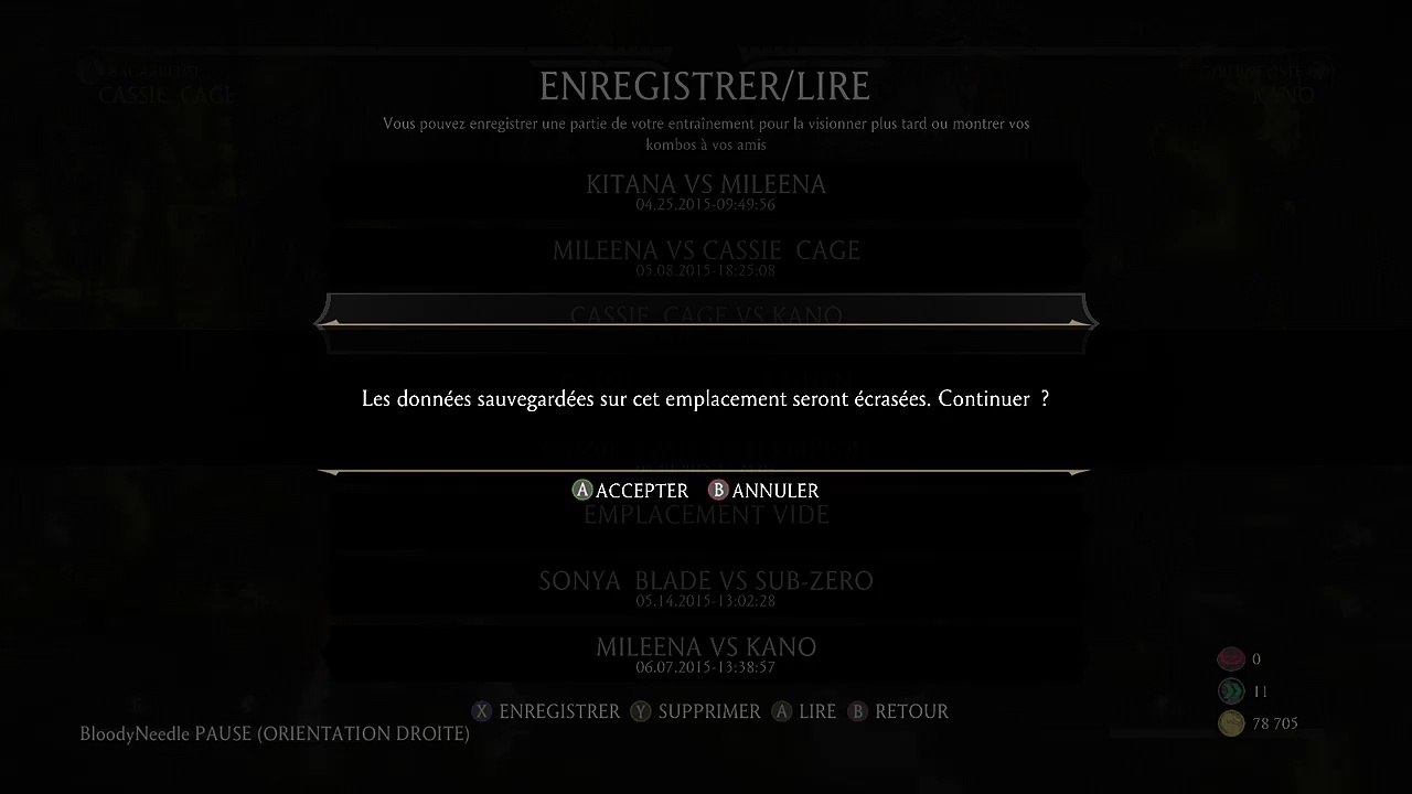 Cassie Cage combo