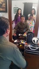 Saman Ansari, Armeena & Adnan Siddiqui Having Fun onset of Karb