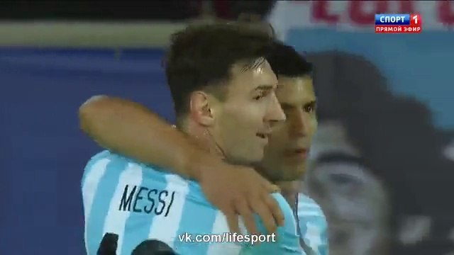 Sergio Aguero Goal 1-0 | Argentina - Paraguay 13.06.2015 HD (Copa America 2015)