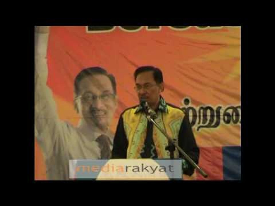 Anwar Ibrahim: They Are Desperate