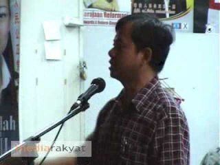 Machap Baru: Dr. Lee Boon Chye 01/11/08 Pt 4