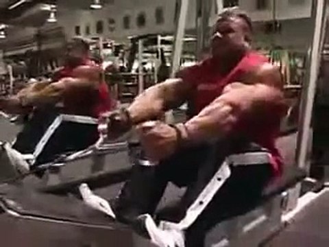 Jay Cutler Workout (Back And Biceps)
