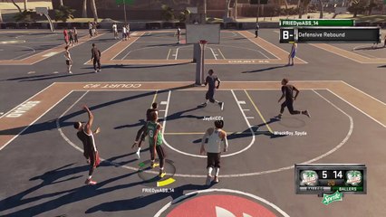 Crazy Alley-oop finish