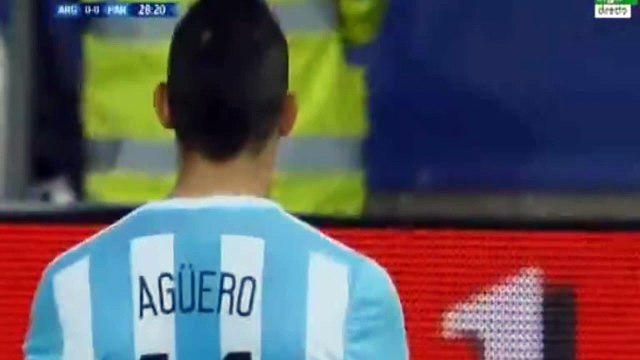 Argentina vs Paraguay 1-0 Gol de Sergio Agüero Copa América 13/06/2015