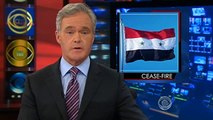 CBS Evening News with Scott Pelley - Syrians doubtful of Assad ceasefire