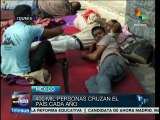 México: 400 mil migrantes centroamericanos cruzan cada año hacia EE UU