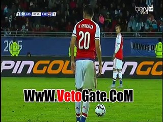 هدف تعادل باراجواى فى مرمى الارجنتين