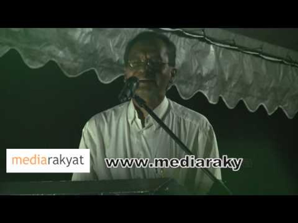 Dr Dzulkefly Ahmad: UMNO Tidak Akan Berubah, Yang Mengubahkan UMNO Adalah Kamu