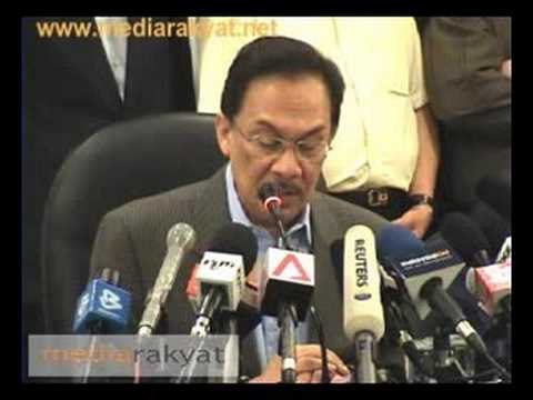 Anwar Ibrahim: Press Statement 06/08/08 (In English)