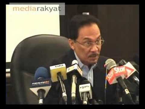 Anwar Ibrahim 29/07/08: Press Conference Q & A (Part 1)