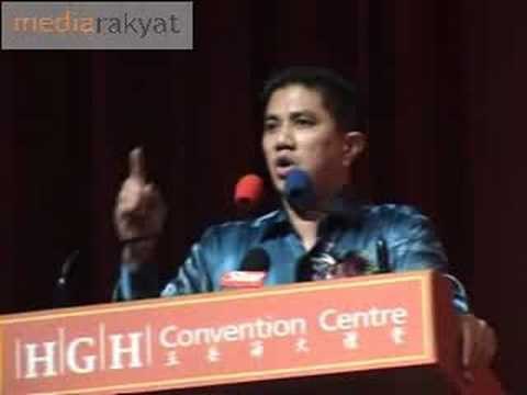 Azmin Ali: Batu, Kuala Lumpur 11/07/08 Part 1
