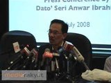 Anwar Ibrahim: Press Conference 01/07/2008 Part 4