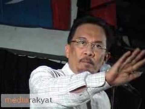 Anwar Ibrahim: Ceramah 01/07/2008 Shah Alam Part 1