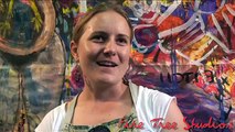 Visionary Art Journeys/Intuitive Painting Classes.  A Testimonial of Fire Tree Studios