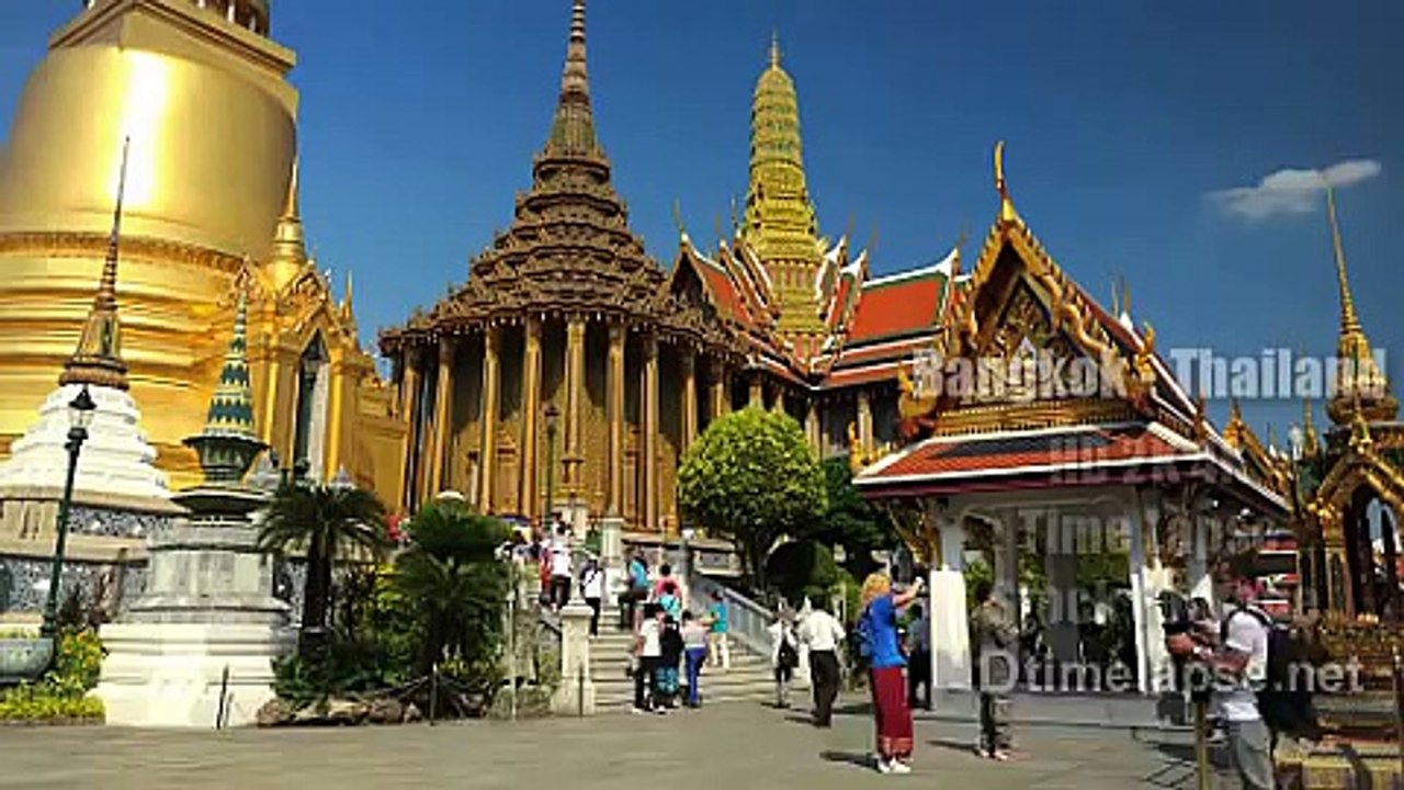 Bangkok, Thailand - UHD Ultra HD 2K 4K 5K Time Lapse Stock Footage Royalty-Free