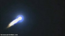 WTF: UFO Shoots Down Russian Rocket?! Close up look!