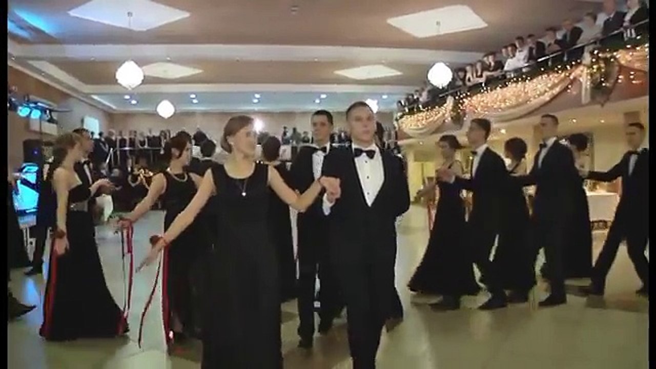 Polonez - Studniówka 2014 I LO im. Mikołaja Kopernika w Parczewie