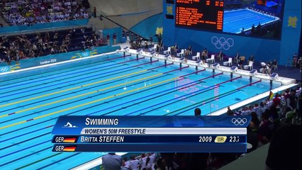 Women's Swimming 50m Freestyle - Semi-Finals | London 2012 Olympics