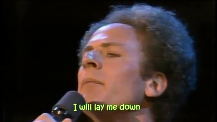 Art Garfunkel - Bridge Over Troubled Water (with lyrics)