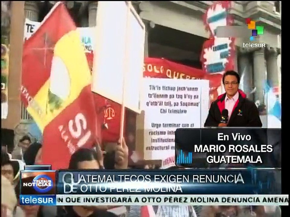 Guatemala: rechazan injerencias de EE.UU. en la crisis política
