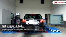 Speed-Buster Chiptuning-Box Opel Insignia 1.6 Turbo - Leistungsmessung