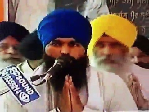 5 Minute Speech brings tears to Sangat's eyes Very Emotional