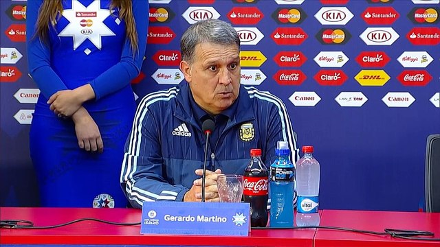 Copa América - Tata Martino: Es un golpe que hay que asimilar