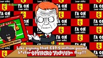 MOYES SACKED by 442oons ('Moyes Way' Song football cartoon)