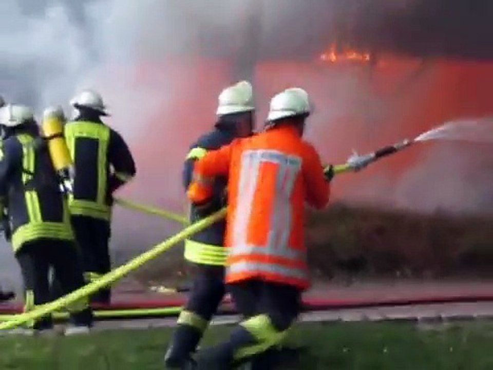 Use of Fire---Brand in Larrelt am 10.03.2012