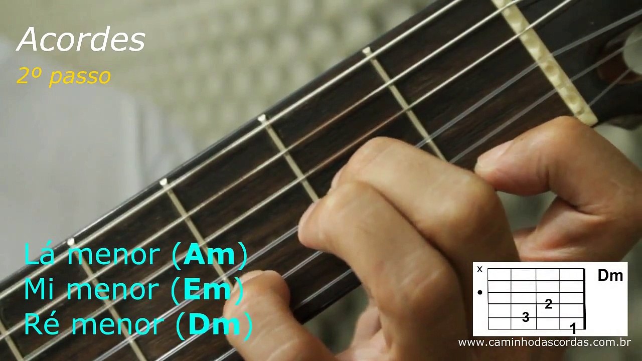 VIOLÃO PARA INICIANTES - acordes menores