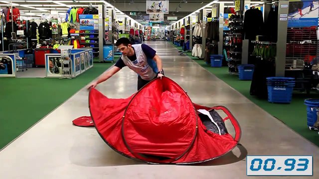 Pliage tente 2 seconds Quechua