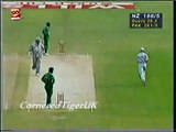 RARE  Waqar Younis and Ijaz Ahmed Funny Fielding 1996