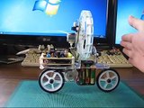 自転車型の倒立振子ロボット