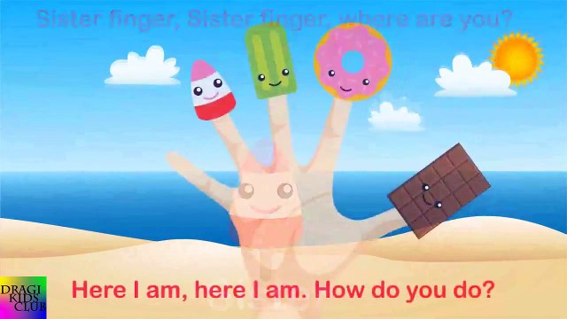 Finger Family Ice Cream Song Nursery Rhymes Ice Cream for Children Daddy Finger