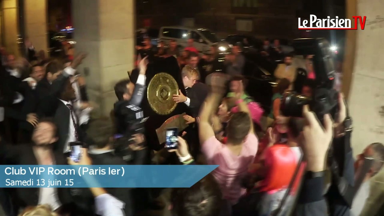 Rugby : le Stade Français fête son titre avec Michael Jordan