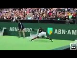 Gael Monfils Tennis Trick Shot Master Supercut Compilation]