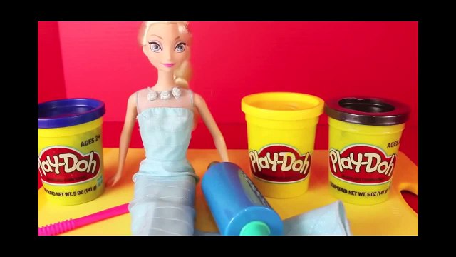 Frozen Elsa Play Doh Dress Batman Bat Girl with ToysReviewToys Super Olaf by DisneyCarToys