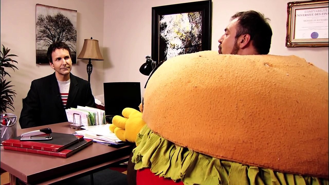 Jean-François Mercier et Éric Salvail - Hamburger