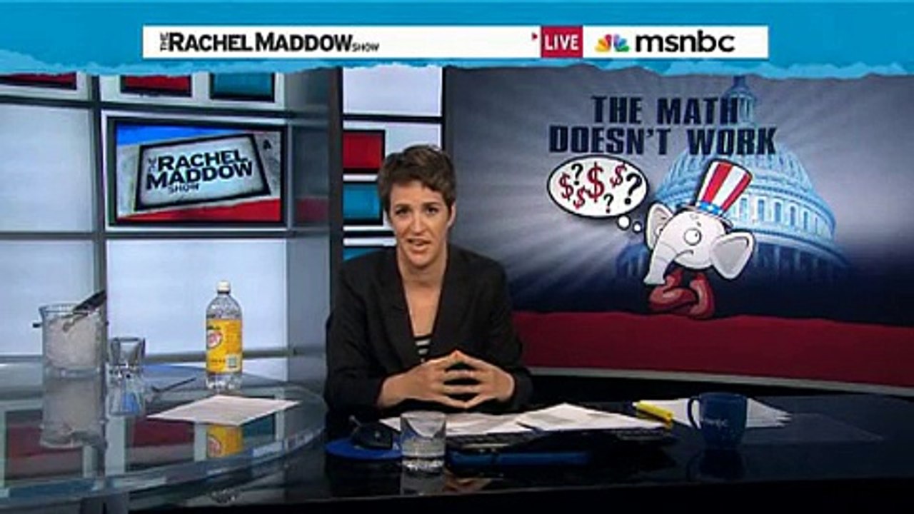 Rachel Maddow - GOP Loves Deficit (1) for Tax Cuts