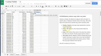 How to Use Vlookup to Merge Spreadsheet Data - Match Data in Google Spreadsheets and Excel