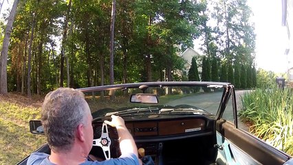 1981 Fiat Spider 2000 Afternoon Cruise
