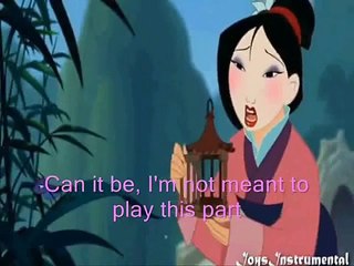 ♫ Mulan - 'Reflection' Lyrics ♫