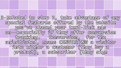 Text-Link Advertising: Making the Most of Your Budget