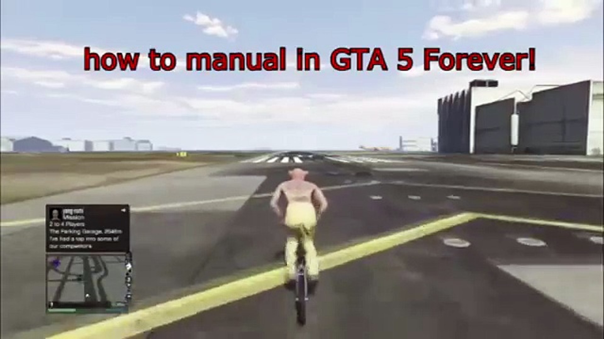 GTA 5 Online - How to Nose Manual in GTA 5 FOREVER - [ GTA 5