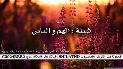 شيلة : الهم و الياس - اداء عايض المسردي | أصلي + مسرع | شيلات 2015