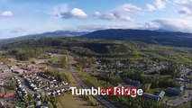 Monkman Cascades - Tumbler Ridge, BC - Quadcopter Crash - DJI Phantom 2 Vision Plus